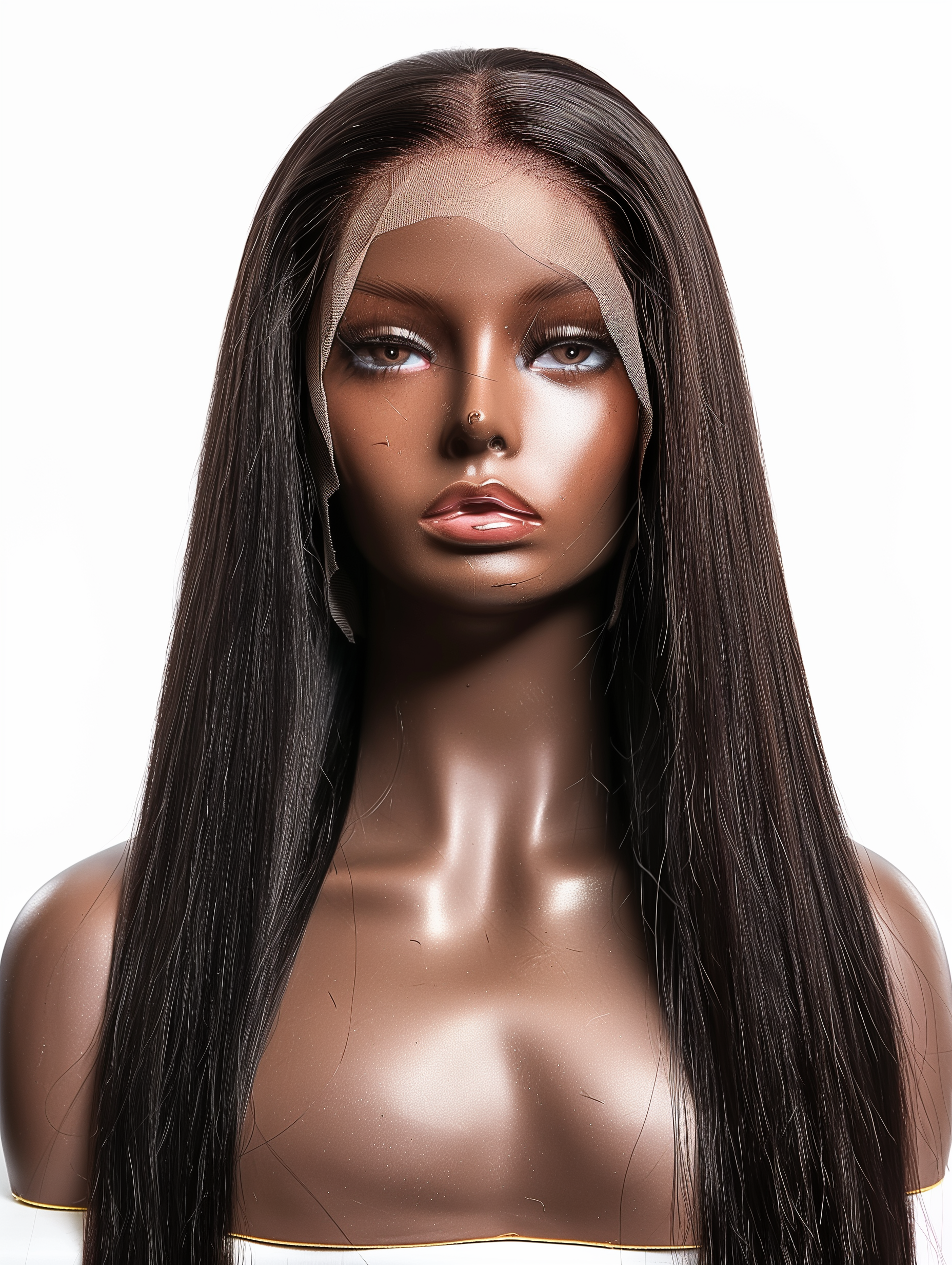 EtrnlHair Elegance Series: HD Lace Front Human Hair Wigs, Straight Texture, 13x4 & 13x6 Transparent Swiss Lace Frontal, Pre-Plucked HD Lace Wigs for Women
